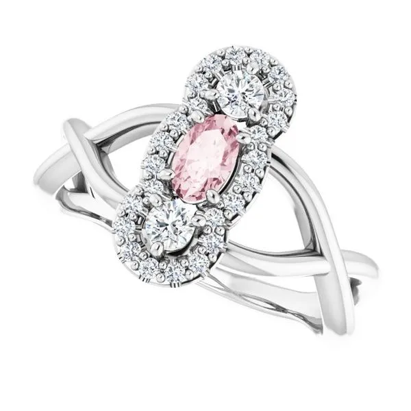 Three-Stone Ring Image 5 Holly's Jewelry Mountain Home, AR