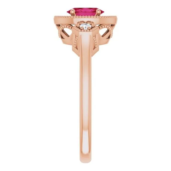 Halo-Style Ring Image 4 Jewelry Design Studio Jensen Beach, FL