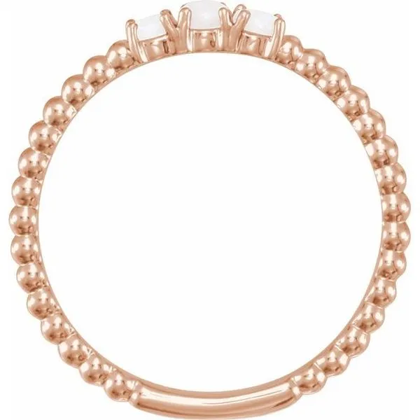 Stackable Bead Ring Image 2 Hart's Jewelers Grants Pass, OR