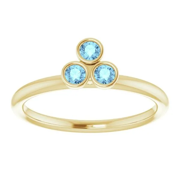 Stackable Bezel-Set Ring Image 3 Hart's Jewelers Grants Pass, OR