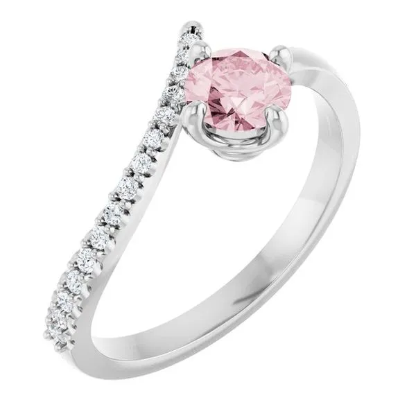 Accented Bypass Ring Comstock Jewelers Edmonds, WA