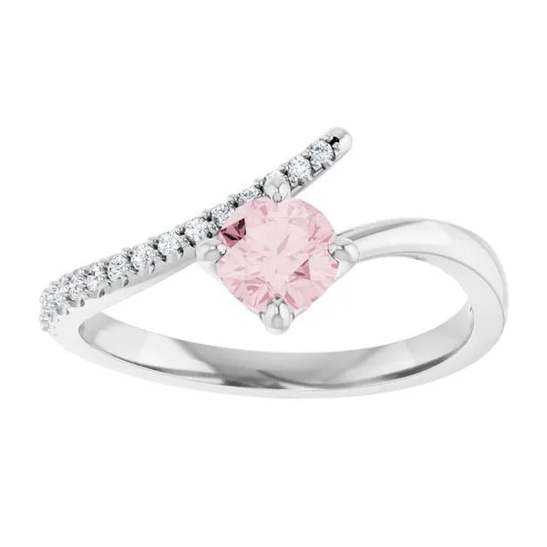 Accented Bypass Ring Image 3 Jewelry Design Studio Jensen Beach, FL