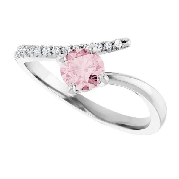 Accented Bypass Ring Image 5 Jewelry Design Studio Jensen Beach, FL