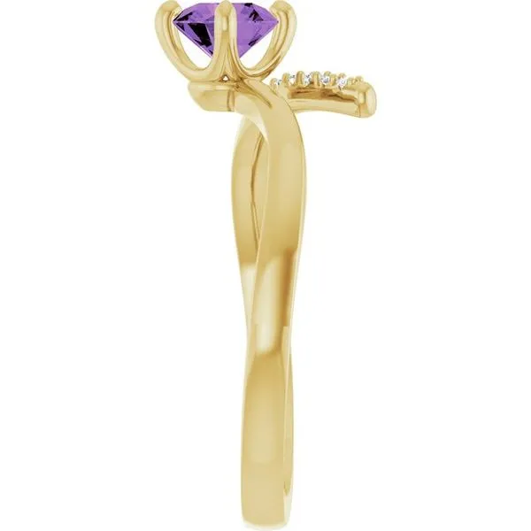 Accented Bypass Ring Image 4 Jewelry Design Studio Jensen Beach, FL