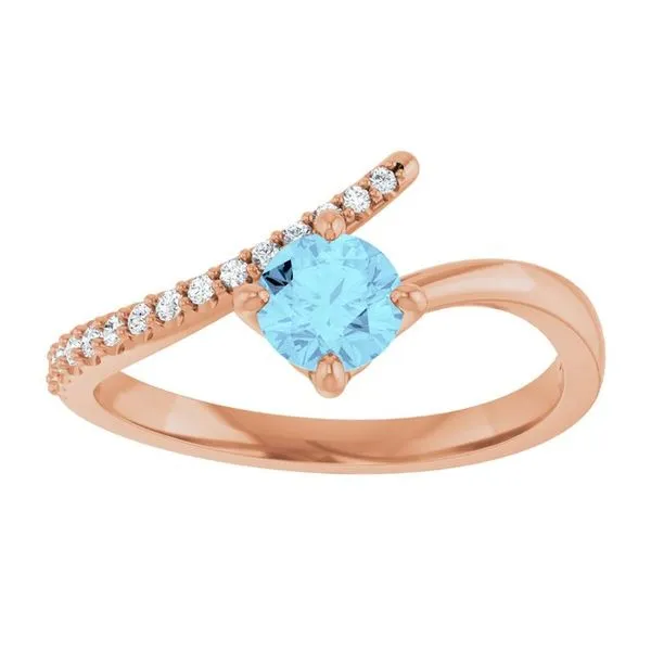 Accented Bypass Ring Image 3 Jewelry Design Studio Jensen Beach, FL