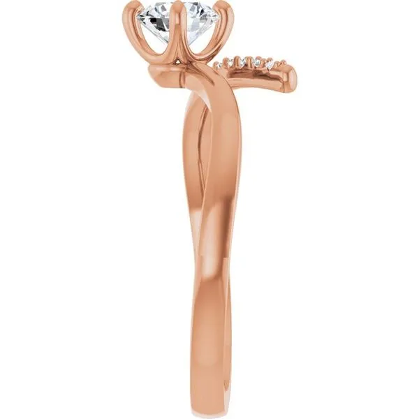 Accented Bypass Ring Image 4 James Wolf Jewelers Mason, OH