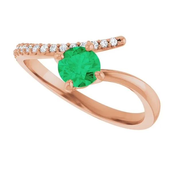 Accented Bypass Ring Image 5 Boyd Jewelers Wesley Chapel, FL