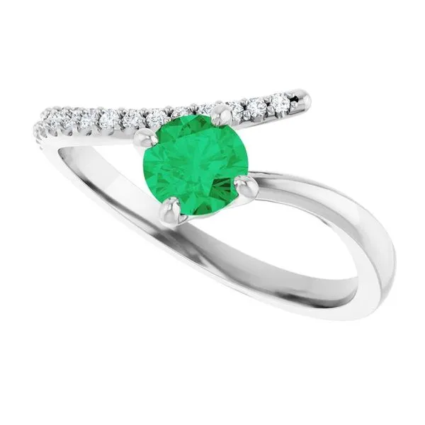 Accented Bypass Ring Image 5 Holly's Jewelry Mountain Home, AR