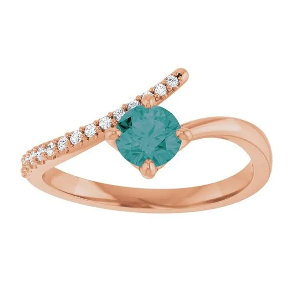 Accented Bypass Ring Image 3 Cherry Street Jewelers Tulsa, OK