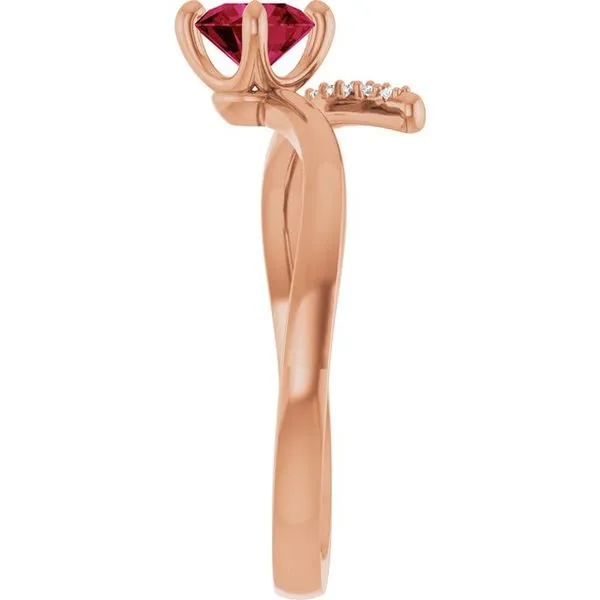 Accented Bypass Ring Image 4 Holly's Jewelry Mountain Home, AR