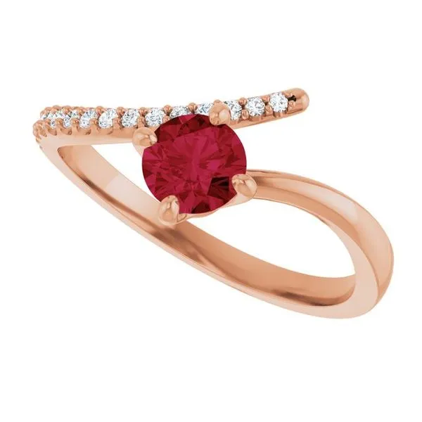 Accented Bypass Ring Image 5 Holly's Jewelry Mountain Home, AR