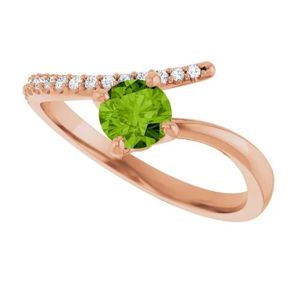 Accented Bypass Ring Image 5 Cherry Street Jewelers Tulsa, OK