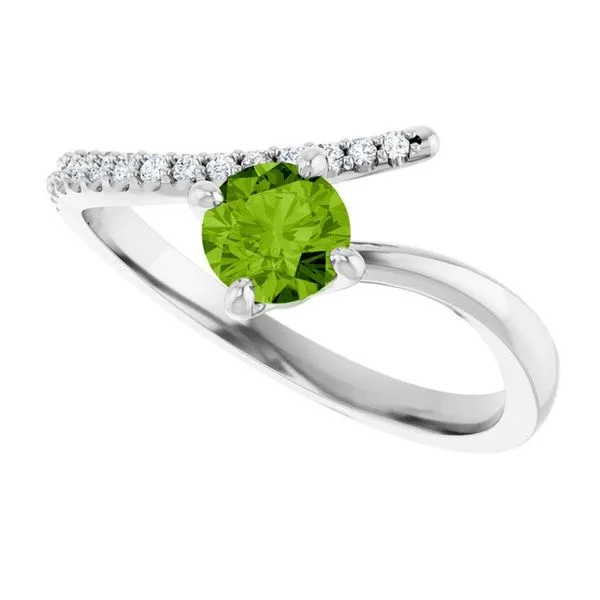 Accented Bypass Ring Image 5 Jewelry Design Studio Jensen Beach, FL