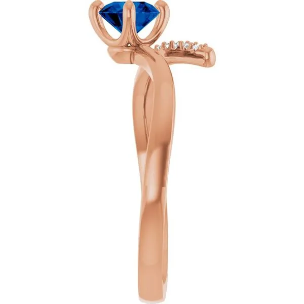 Accented Bypass Ring Image 4 Jewelry Design Studio Jensen Beach, FL