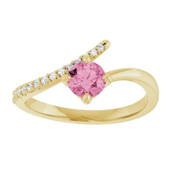 Accented Bypass Ring Image 3 Jewelry Design Studio Jensen Beach, FL