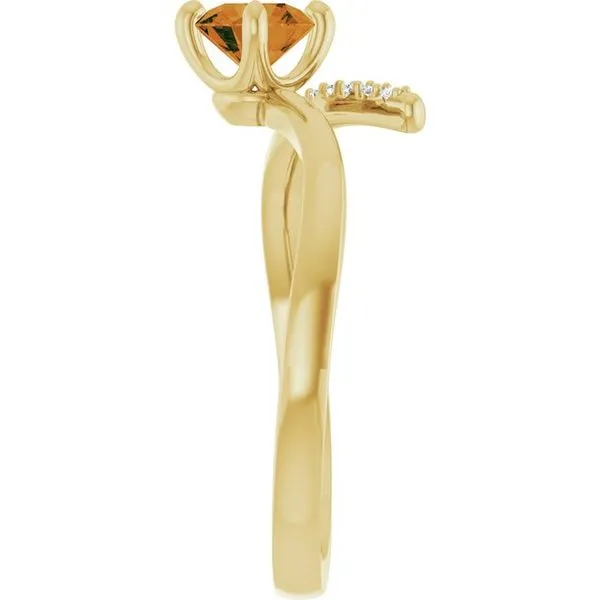 Accented Bypass Ring Image 4 Jewelry Design Studio Jensen Beach, FL