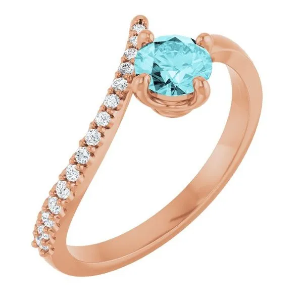 Accented Bypass Ring James Wolf Jewelers Mason, OH