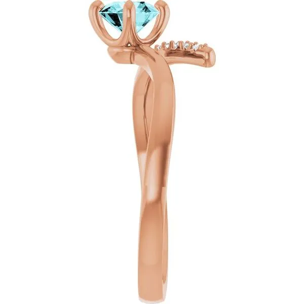 Accented Bypass Ring Image 4 Jewelry Design Studio Jensen Beach, FL