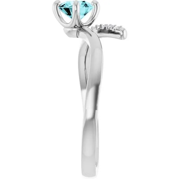 Accented Bypass Ring Image 4 Jewelry Design Studio Jensen Beach, FL