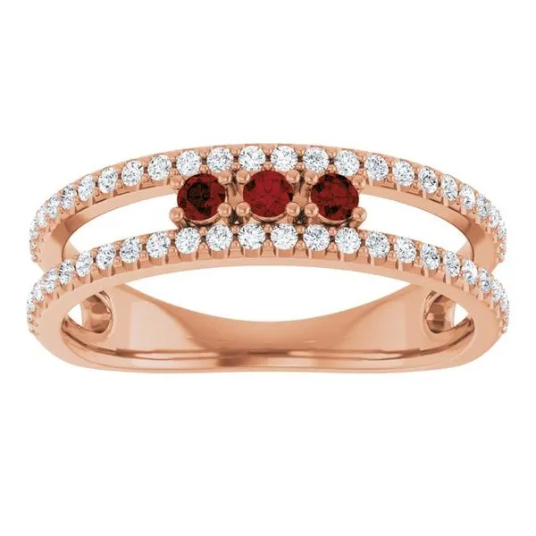 Negative Space Ring Image 3 Cherry Street Jewelers Tulsa, OK