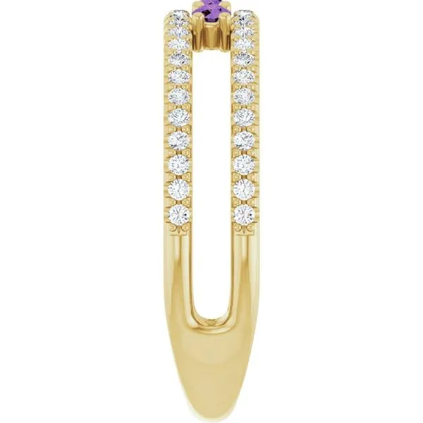 Negative Space Ring Image 4 James Wolf Jewelers Mason, OH