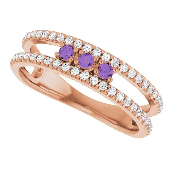 Negative Space Ring Image 5 The Diamond Shop, Inc. Lewiston, ID