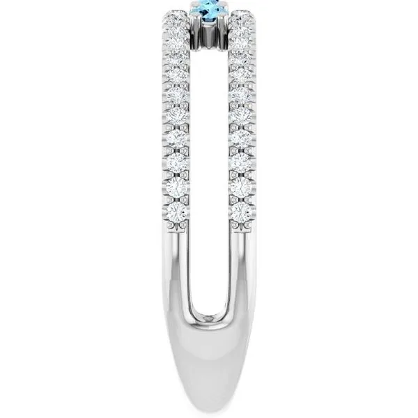 Negative Space Ring Image 4 Long Jewelers Chesapeake, VA