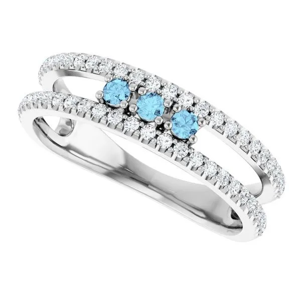 Negative Space Ring Image 5 Spath Jewelers Bartow, FL