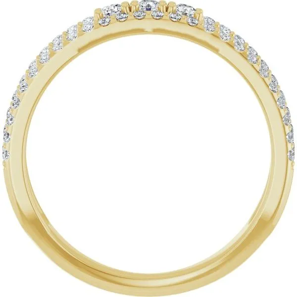 Negative Space Ring Image 2 James Wolf Jewelers Mason, OH