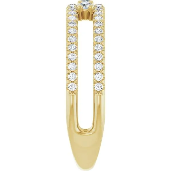 Negative Space Ring Image 4 James Wolf Jewelers Mason, OH