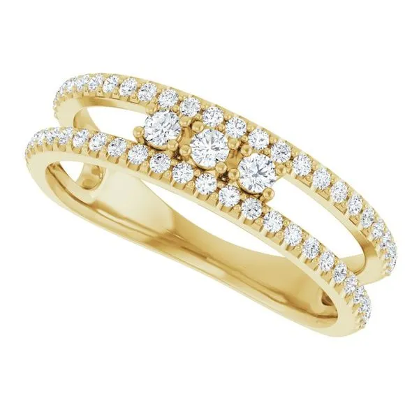 Negative Space Ring Image 5 Jewelry Design Studio Jensen Beach, FL