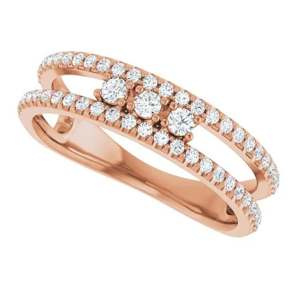 Negative Space Ring Image 5 James Wolf Jewelers Mason, OH