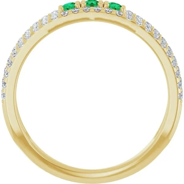 Negative Space Ring Image 2 James Wolf Jewelers Mason, OH