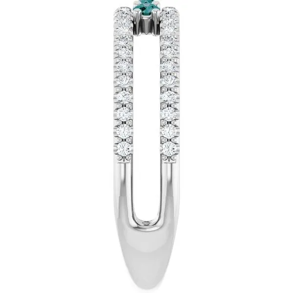 Negative Space Ring Image 4 James Wolf Jewelers Mason, OH