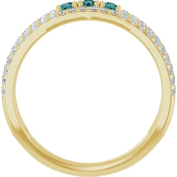 Negative Space Ring Image 2 James Wolf Jewelers Mason, OH