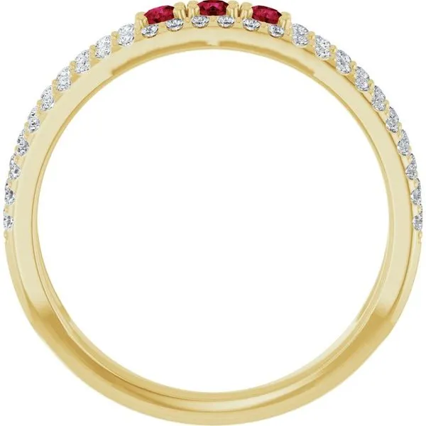 Negative Space Ring Image 2 Long Jewelers Chesapeake, VA