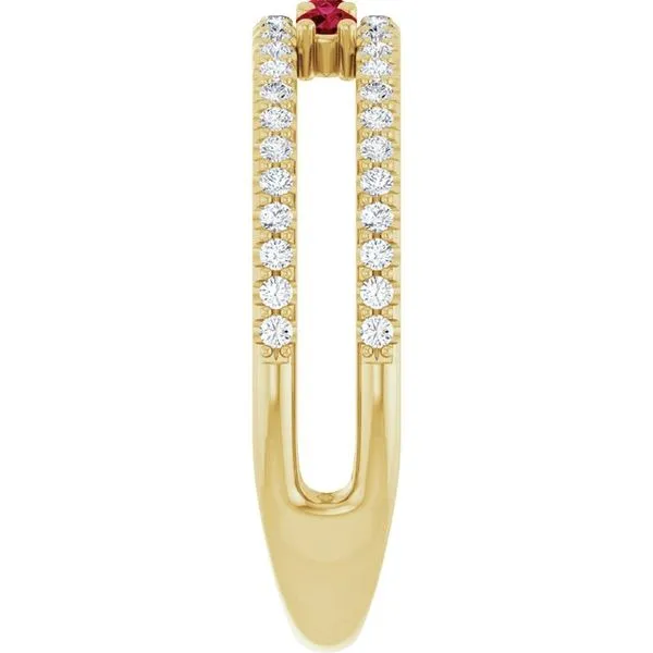 Negative Space Ring Image 4 Long Jewelers Chesapeake, VA