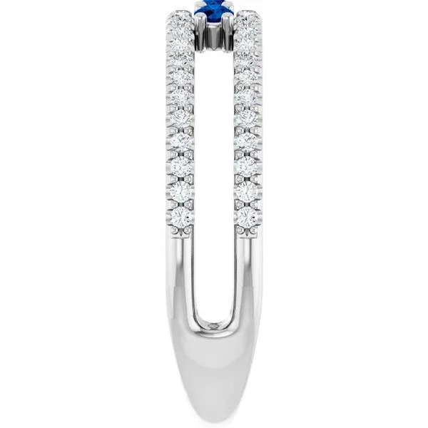 Negative Space Ring Image 4 James Wolf Jewelers Mason, OH