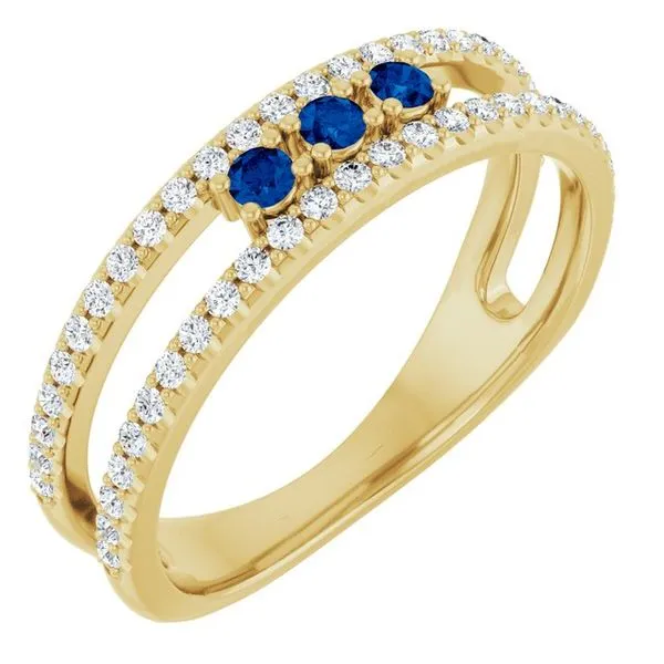 Negative Space Ring James Wolf Jewelers Mason, OH