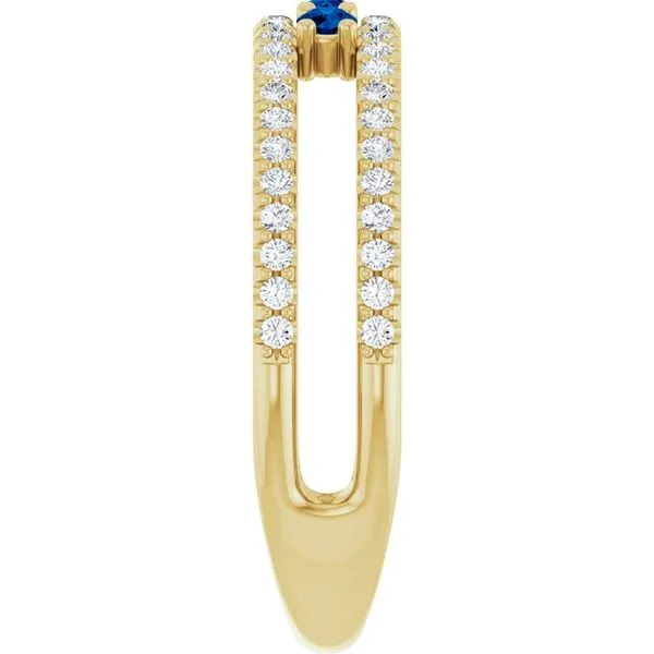 Negative Space Ring Image 4 James Wolf Jewelers Mason, OH