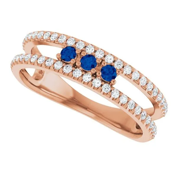 Negative Space Ring Image 5 James Wolf Jewelers Mason, OH