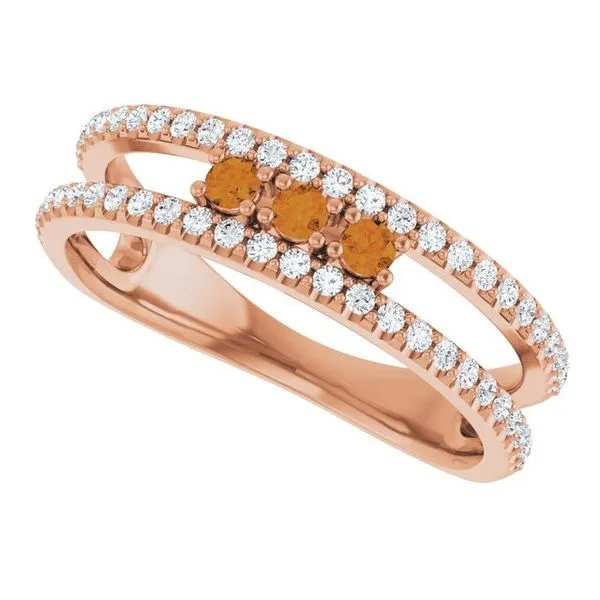 Negative Space Ring Image 5 James Wolf Jewelers Mason, OH