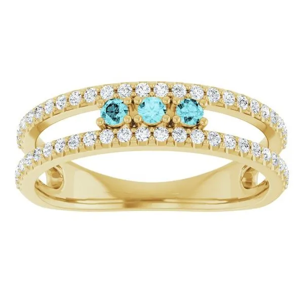 Negative Space Ring Image 3 Jewelry Design Studio Jensen Beach, FL