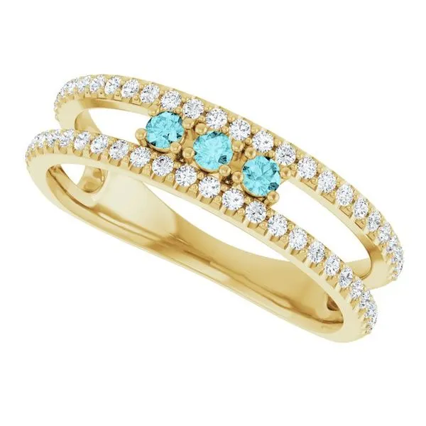 Negative Space Ring Image 5 Mendham Jewelers Mendham, NJ