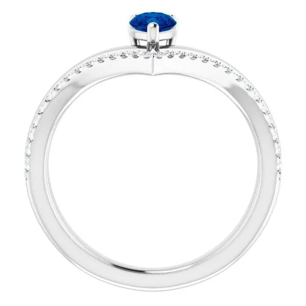 Negative Space V Ring Image 2 Comstock Jewelers Edmonds, WA