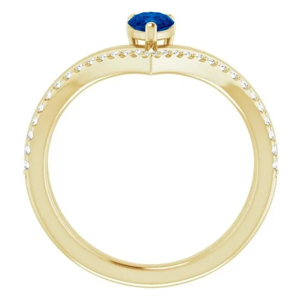 Negative Space V Ring Image 2 Arlene's Fine Jewelry Vidalia, GA