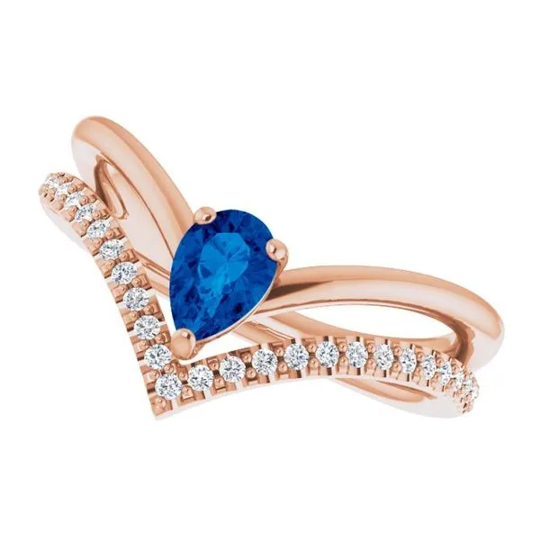 Negative Space V Ring Image 5 Comstock Jewelers Edmonds, WA