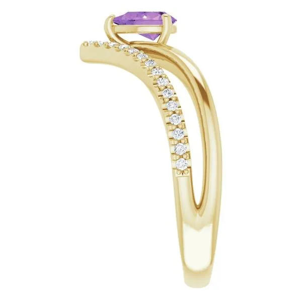 Negative Space V Ring Image 4 Cherry Street Jewelers Tulsa, OK