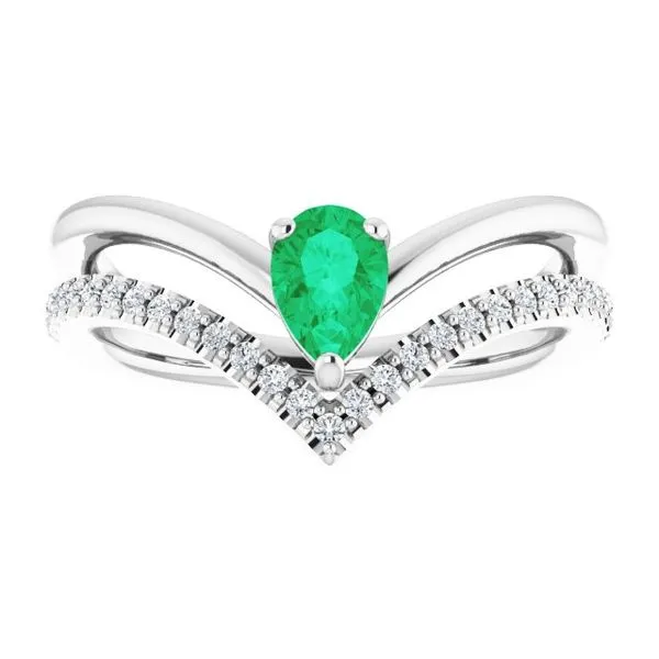 Negative Space V Ring Image 3 Holly's Jewelry Mountain Home, AR