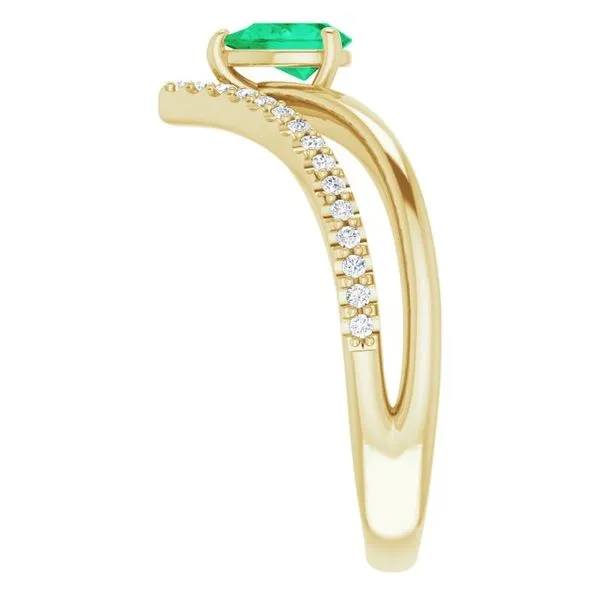 Negative Space V Ring Image 4 Long Jewelers Chesapeake, VA